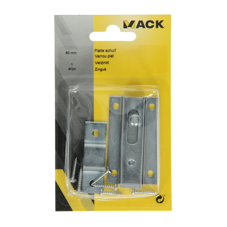 Laden Sie das Bild in Galerie -Viewer, Mack 1013276 - 1 platte schuif verzinkt a 60 - b 15 mm | 5 stuks
