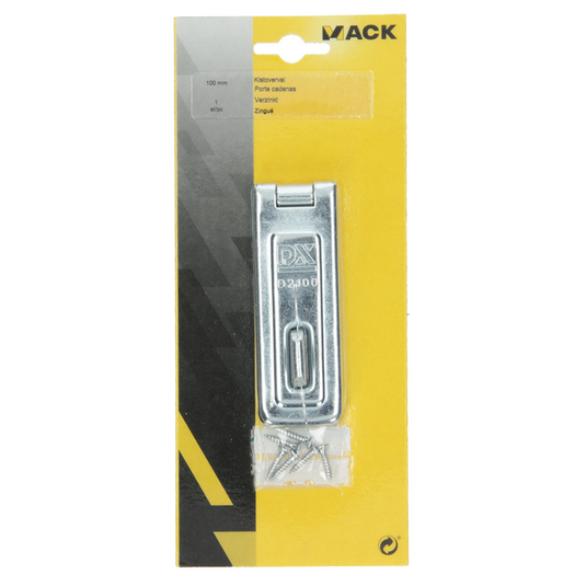 Mack 1013629 - 1 kistoverval verzinkt 100 mm | 5 stuks
