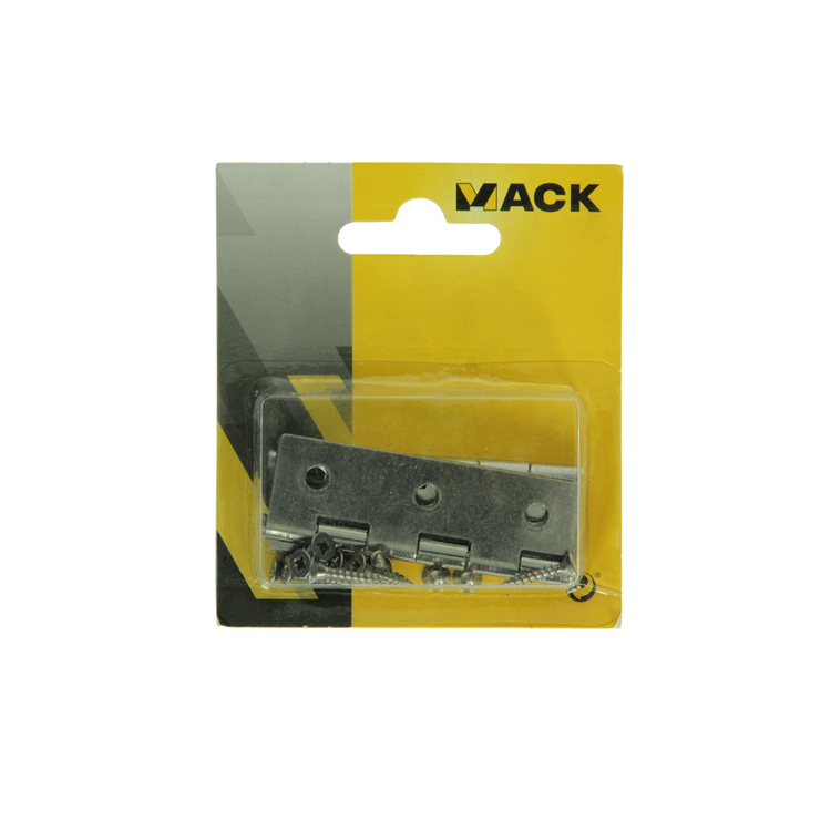 Afbeelding laden in galerijviewer, Mack 1013711 - 2 smalle scharnieren inox h 60 x b 35 mm | 5 stuks
