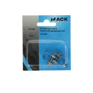 Mack 1011656 - slangklem verz 10-12mm 2st | 12 stuks
