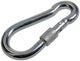 Mack 1008447 - 1 karabijnhaak + borgsl. 10 x 100mm verzinkt | 10 stuks