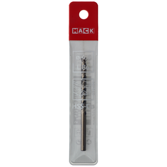 Mack 1018199 - metaalboor hss co5% din 338 ø 4,8 x 86 mm | 5 stuks
