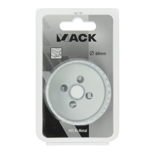 Mack 1018329 - gatzaag bimetaal ø 60mm | 3 stuks