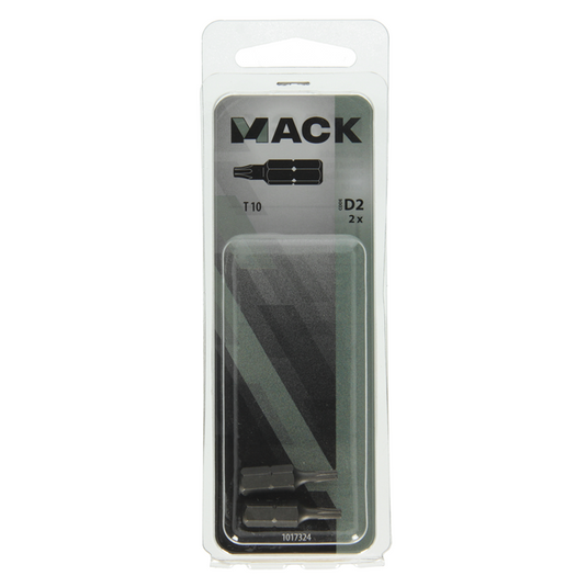 Mack 1017324 - torx schroefbit staal onbehandeld 2 st t 10 | 10 stuks