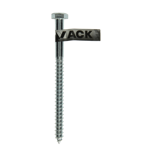 Mack 1017431 - houtdraadbout staal verzinkt 1 st 12 x 160 mm | 10 stuks