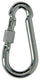 Mack 1008460 - 1 karabijnhaak + borgsl.8 x 80mm verzinkt | 10 stuks