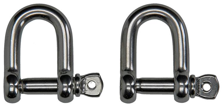 Laden Sie das Bild in Galerie -Viewer, Mack 1008461 - 2 kelven recht 8mm inox | 10 stuks
