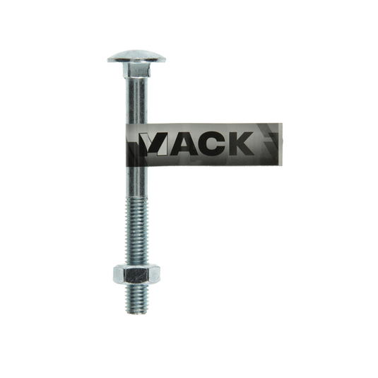 Mack 1017590 - houtbout + moer staal verzinkt1 st m10 x 100 mm | 10 stuks