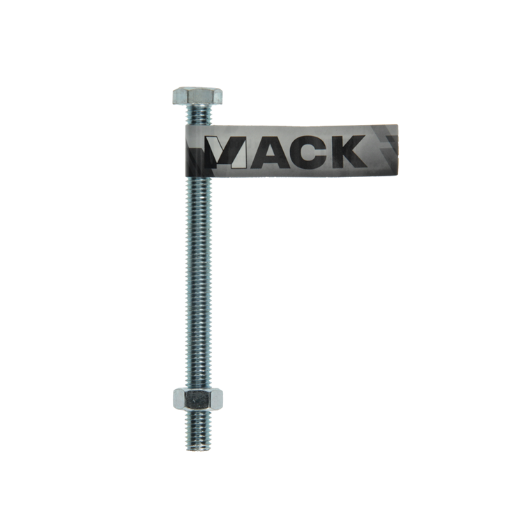 ギャラリービューアに画像をロードする, Mack 1017619 - tapbout + moer staal verzinkt 1 st m8 x 100 mm | 10 stuks
