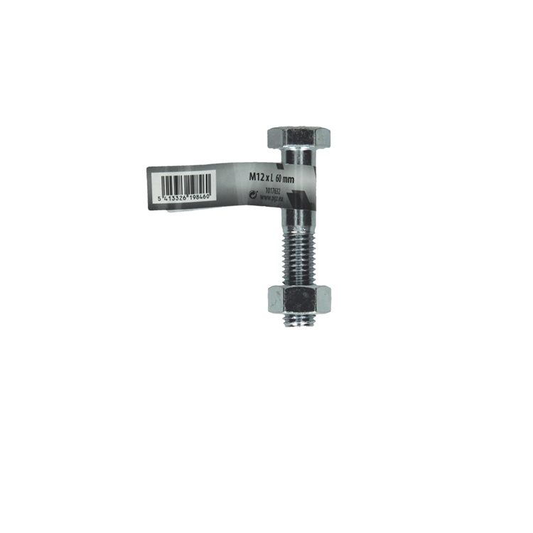 Afbeelding laden in galerijviewer, Mack 1017632 - mekaniekbout + moer staal verzinkt 1 st m12 x 60 mm | 10 stuks
