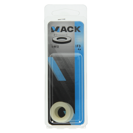 Mack 1017734 - sluitring nylon 4 st m12 | 10 stuks