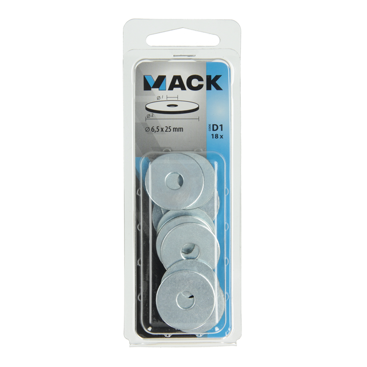 Afbeelding laden in galerijviewer, Mack 1017738 - carrosserie sluitring verzinkt18 st 6,5 x 25 mm | 10 stuks

