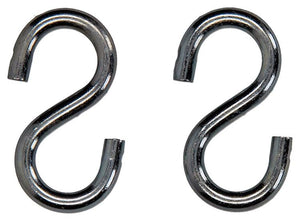 Mack 1008467 - 2 open s-haken 5,0 x 45 verzinkt | 10 stuks