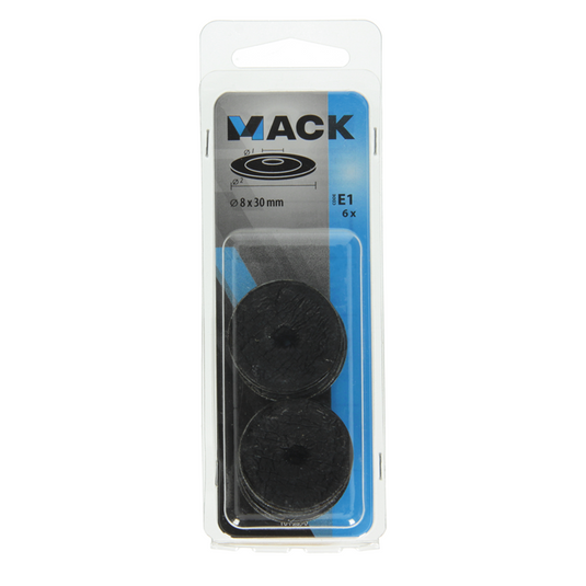 Mack 1019690 - dichtingsring bitumen verzinkt6 st 8 x 30 mm | 10 stuks