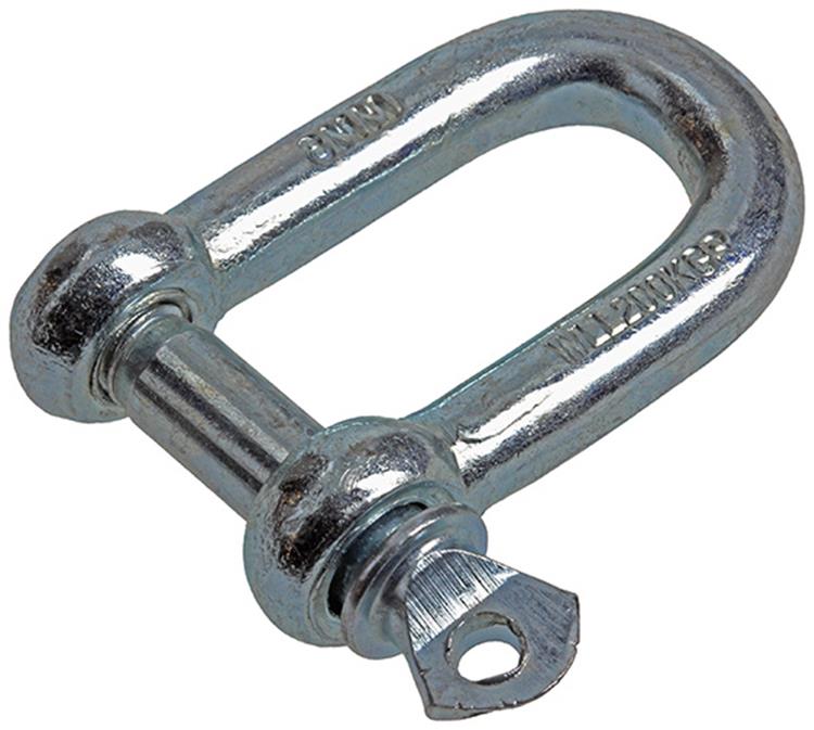 Afbeelding laden in galerijviewer, Mack 1008468 - 2 kelven recht 8mm verzinkt | 10 stuks

