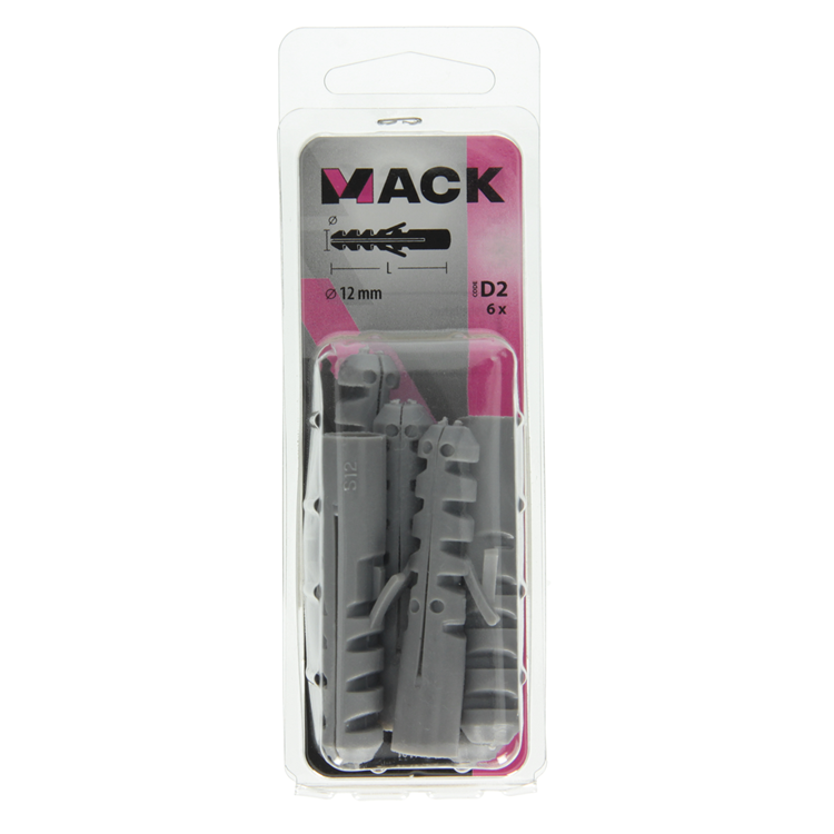 Afbeelding laden in galerijviewer, Mack 1017884 - plug polyethyleen 6 st 12 mm | 5 stuks
