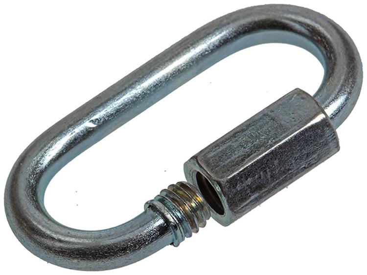 Afbeelding laden in galerijviewer, Mack 1008480 - 2 loze schakels + moer 3,5mm verzinkt | 10 stuks
