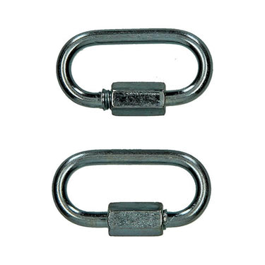 Mack 1008480 - 2 loze schakels + moer 3,5mm verzinkt | 10 stuks