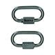 Mack 1008480 - 2 loze schakels + moer 3,5mm verzinkt | 10 stuks