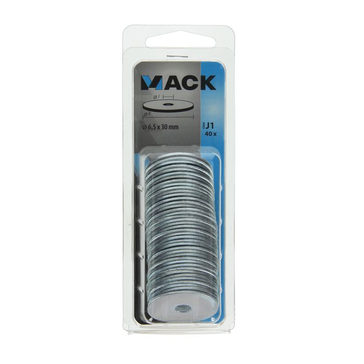 Afbeelding laden in galerijviewer, Mack 1018126 - carrosserie sluitring verzinkt40 st 6,5 x 30 mm | 5 stuks
