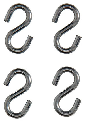 Mack 1008485 - 4 open s-haken 3,0x30mm verzinkt | 10 stuks