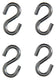 Mack 1008485 - 4 open s-haken 3,0x30mm verzinkt | 10 stuks