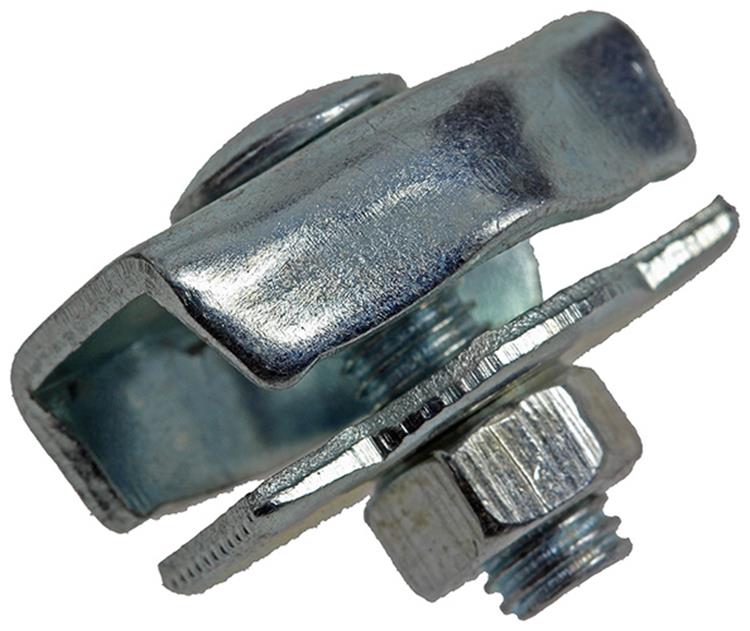 ギャラリービューアに画像をロードする, Mack 1008493 - 2 staaldraadklemmen 4mm simplex verzinkt | 10 stuks
