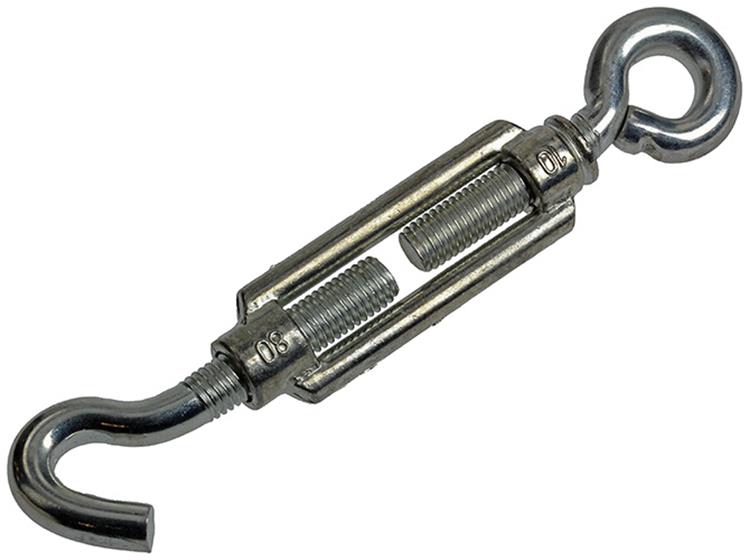 Laden Sie das Bild in Galerie -Viewer, Mack 1008496 - 1 spanner oog + haak m10 x 80mm verzinkt | 10 stuks
