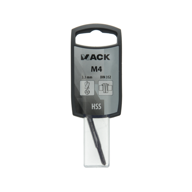Afbeelding laden in galerijviewer, Mack 1018373 - draadsnij machinetap m4 | 3 stuks
