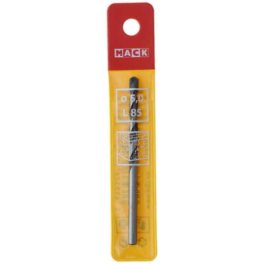 Mack 1018444 - betonboor din 8039 ø 5,0 x 85 mm | 5 stuks