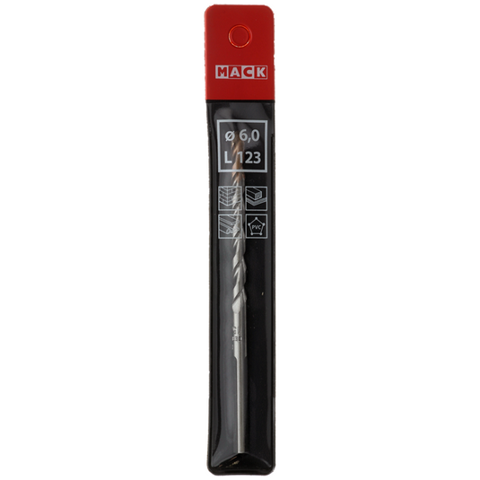 Mack 1018499 - universele multi boor ø 6,0 x 123 mm | 5 stuks