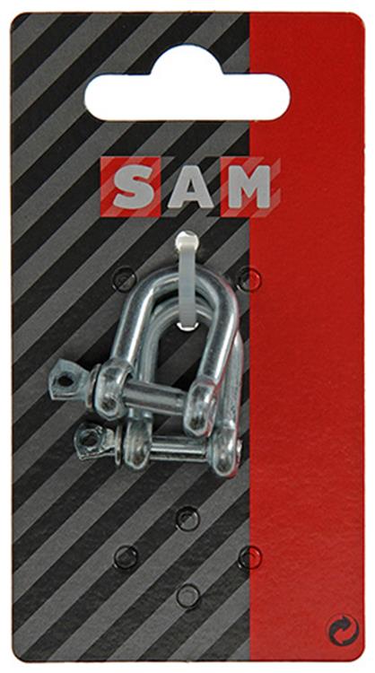 Laden Sie das Bild in Galerie -Viewer, Mack 1008521 - 2 kelven recht 5mm verzinkt | 10 stuks
