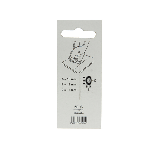 Mack 1004624 - verv.wiel tegelsnijtang ø13mm | 3 stuks