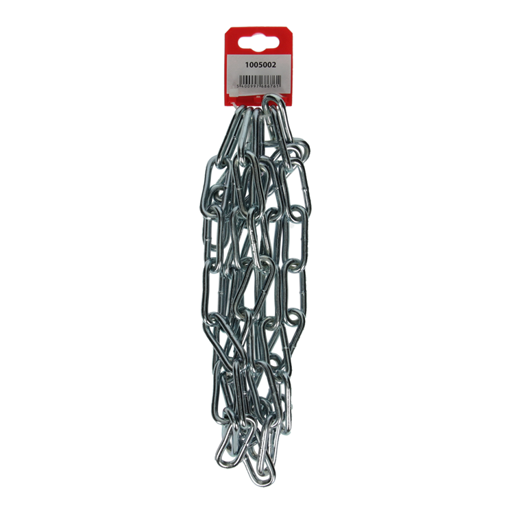 Afbeelding laden in galerijviewer, Mack 1005002 - ketting schakel lang din5685-1ø 6mm l 42mm 2m wwl 160 kg | 5 stuks
