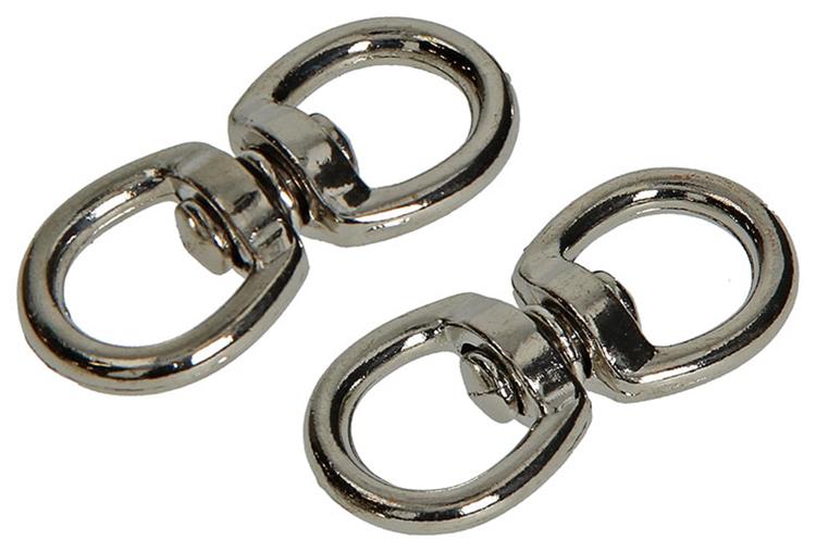 Afbeelding laden in galerijviewer, Mack 1008532 - 2 draainagels vernikkeld 20x20mm k | 5 stuks
