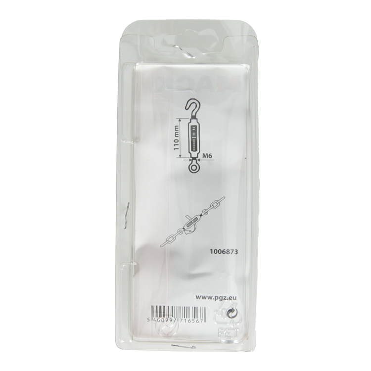 ギャラリービューアに画像をロードする, Mack 1006873 - 2 spanners: oog + haak verzinkt m6x110mm bl | 5 stuks
