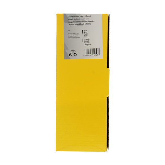 Mack 1006995 - spaanplschrf. vzkop-zelfb geelverzinkt 50st 6 x 180mm | 2 stuks