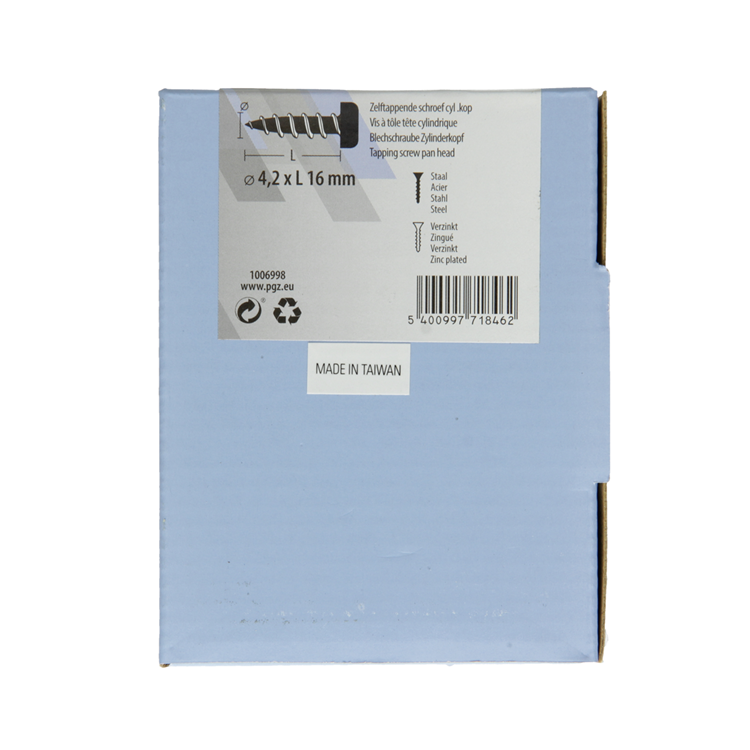 Chargez l'image dans la visionneuse de la galerie, Mack 1006998 - zelftap. schroef cyl. kop 200 200 st 4,2x16mm | 5 stuks
