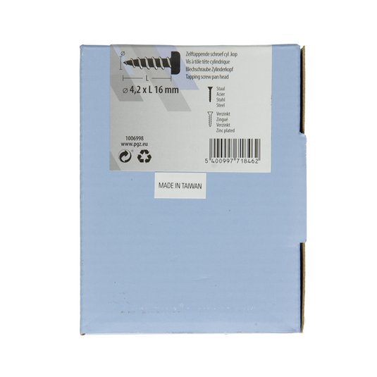 Mack 1006998 - zelftap. schroef cyl. kop 200 200 st 4,2x16mm | 5 stuks