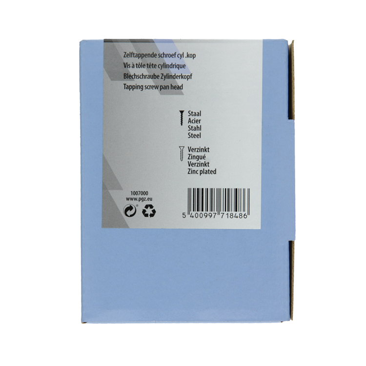 Afbeelding laden in galerijviewer, Mack 1007000 - zelftap. schroef cyl. kop 200 200 st 4,8x25mm | 5 stuks

