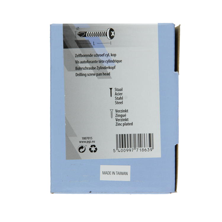 Afbeelding laden in galerijviewer, Mack 1007015 - zelfbor. schroef cyl. kop 200 200 st 4,8x25mm | 5 stuks
