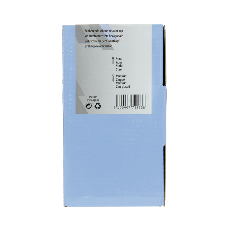 Laden Sie das Bild in Galerie -Viewer, Mack 1007025 - zelfbor. schroef zeskant 100 100 st 5,5x50mm | 3 stuks
