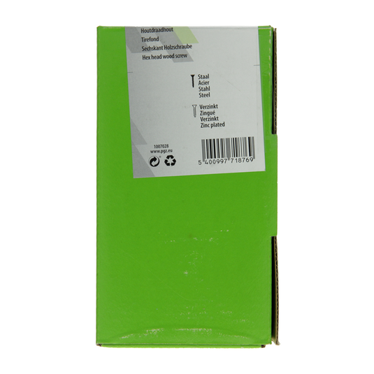 Mack 1007028 - houtdraadbout staal verzinkt 200 st 6 x 30 mm | 5 stuks