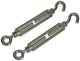 Mack 1008541 - 2 spanners oog + haak m8 x 110mm verzinkt | 10 stuks