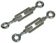 Mack 1008542 - 2 spanners 2 ogen m8 x 70mm verzinkt | 10 stuks