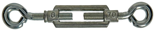 Mack 1008542 - 2 spanners 2 ogen m8 x 70mm verzinkt | 10 stuks