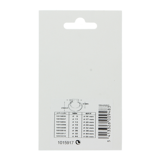 Mack 1015917 - slangklem verz 32-44mm 2st | 10 stuks
