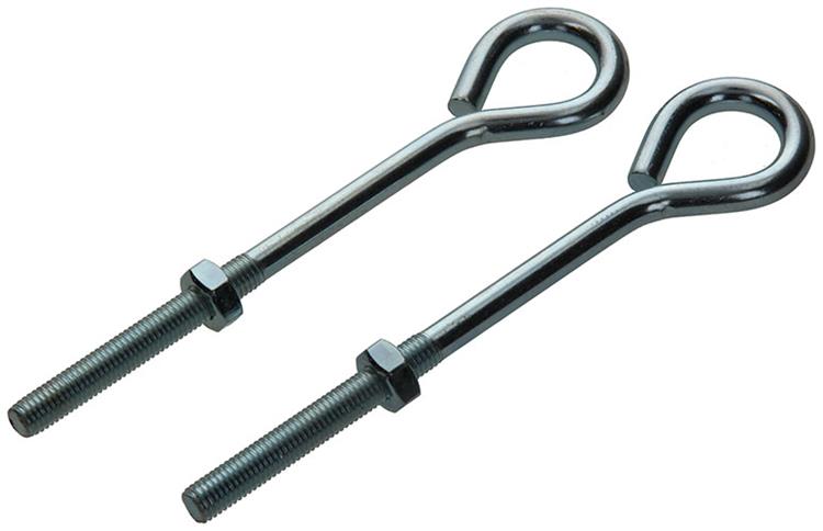 Afbeelding laden in galerijviewer, Mack 1008555 - 2 oogbouten + moer m10 x 150mm verzinkt | 10 stuks
