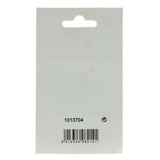 Mack 1013704 - 12 unitaschroeven met afdekkapwit m 6,3 x 40 mm | 10 stuks