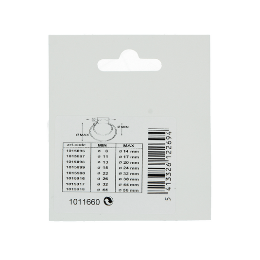 Mack 1011660 - slangklem inox 10-16mm 2st | 12 stuks